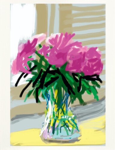My Window, Art Edition A (No. 1–250), ‘Untitled No. 535’, 28th June 2009 di David Hockney, Stampa in vendita su Singulart