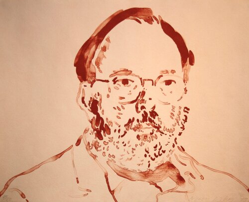 The commissioner di David Hockney, Stampa in vendita su Singulart