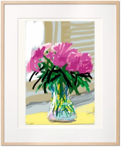 My Window. Art Edition (No. 1–250) ‘No. 535’. 28th June 2009 van David Hockney, Afdruk te koop op Singulart