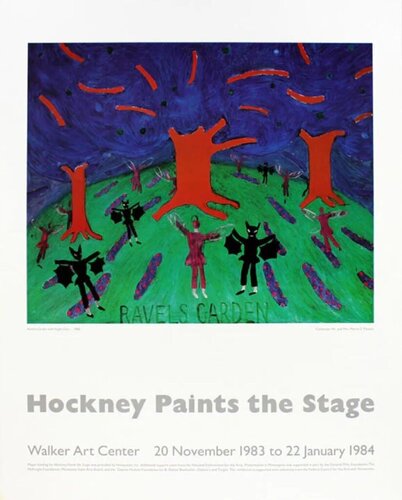 Ravel's Garden van David Hockney, Afdruk te koop op Singulart