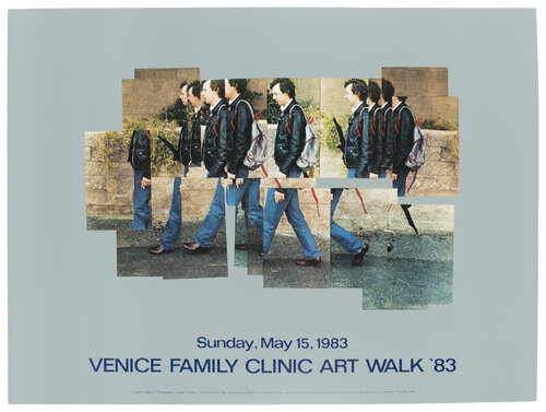 Venice Walk 1983 (Gregory Walking 1983) van David Hockney, Afdruk te koop op Singulart