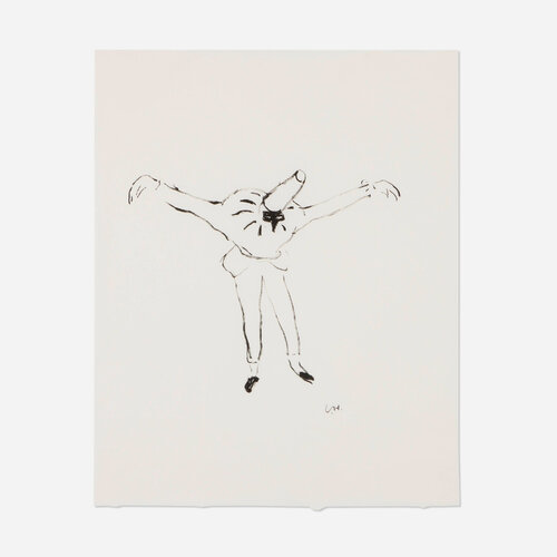 Untitled (Punchinello) van David Hockney, Werk op papier te koop op Singulart