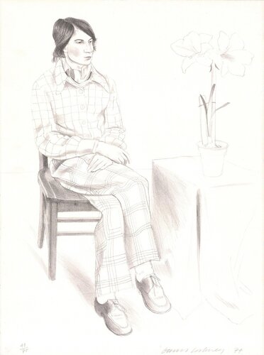 Yves Marie van David Hockney, Afdruk te koop op Singulart