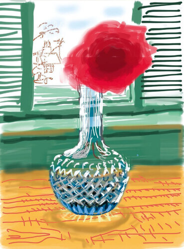 My Window, Art Edition B (No. 251–500), ‘Untitled No. 281’, 23rd July 2010 van David Hockney, Afdruk te koop op Singulart