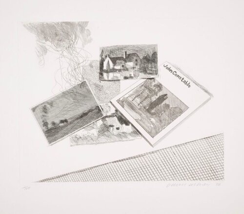 For John Constable van David Hockney, Afdruk te koop op Singulart