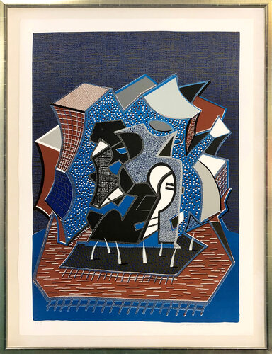 TRES (END OF TRIPLE) van David Hockney, Afdruk te koop op Singulart