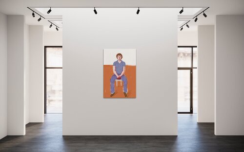 A Bigger Dominic Elliott by David Hockney, Other Media for Sale on Singulart