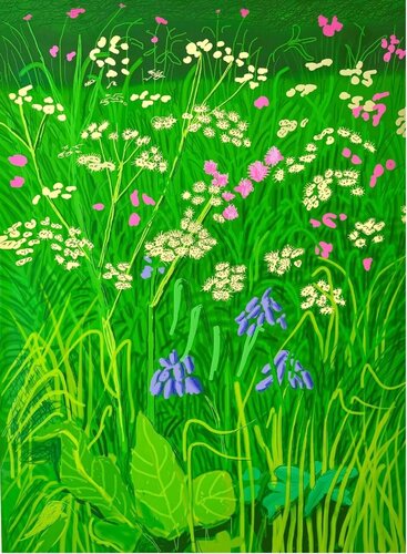 The Arrival of Spring in Woldgate, East Yorkshire in 2011 (twenty eleven) - 17 May 2011 van David Hockney, Afdruk te koop op Singulart