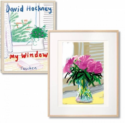 iPhone drawing ‘No. 535’, 28th June 2009 with David Hockney. My Window. Art Edition (No. 1–250) van David Hockney, Afdruk te koop op Singulart