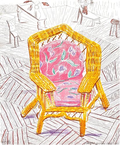 Number 1 Chair van David Hockney, Afdruk te koop op Singulart