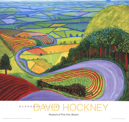 Garrowby Hill di David Hockney, Stampa in vendita su Singulart