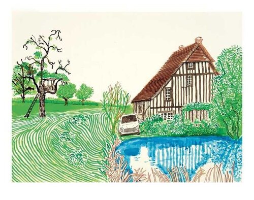 David Hockneyの作品をSINGULARTで販売中