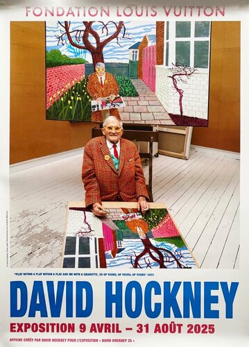 Play within a Play within a Play and Me with a Cigarette within a Play by David Hockney, Print for Sale on Singulart