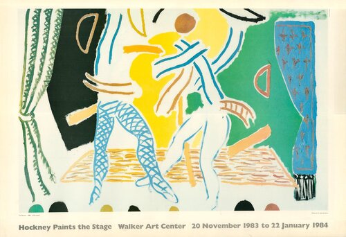Two Dancers di David Hockney, Stampa in vendita su Singulart