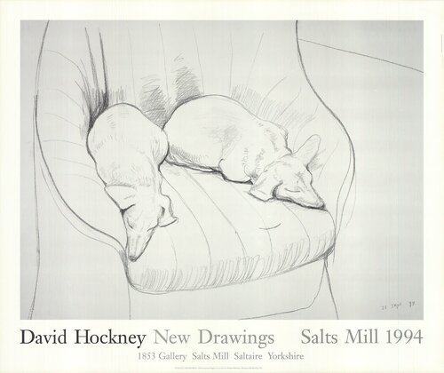 Stanley and Boodge van David Hockney, Afdruk te koop op Singulart