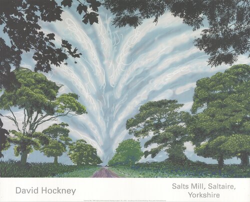 Summer Sky di David Hockney, Stampa in vendita su Singulart