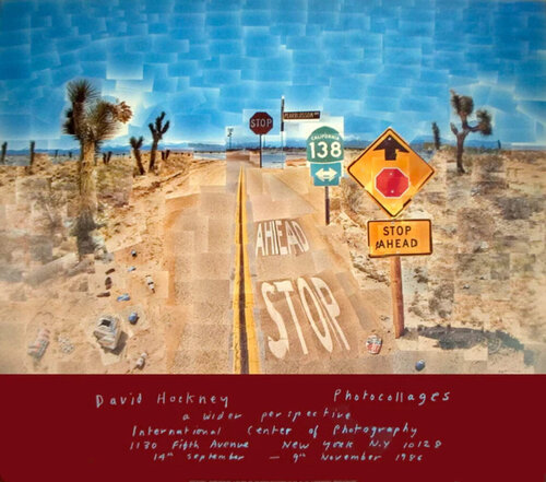 Pearblossom Highway van David Hockney, Afdruk te koop op Singulart
