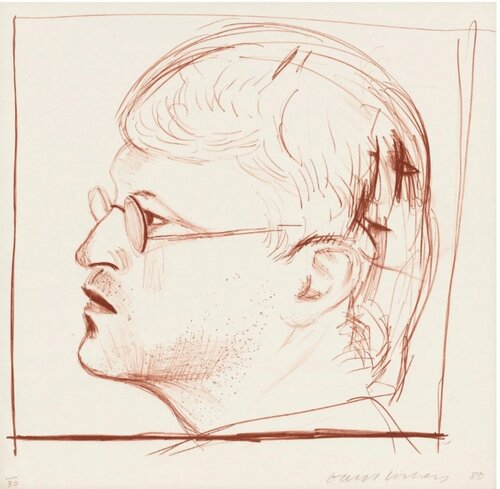 Self-Portrait by David Hockney, Print for Sale on Singulart