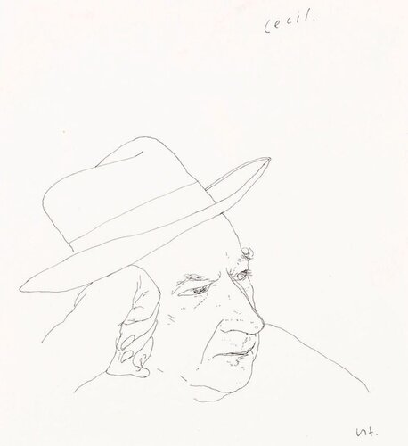 David Hockney Cecil di David Hockney, Opera su carta in vendita su Singulart