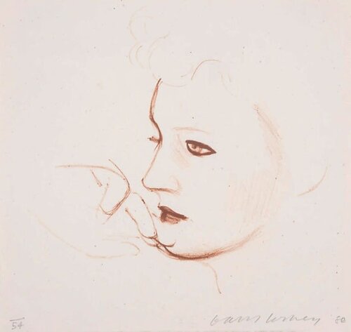 David Hockney Celia Looks van David Hockney, Afdruk te koop op Singulart