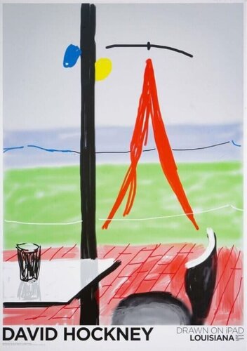 Me Draw von David Hockney, Druck kaufen auf Singulart