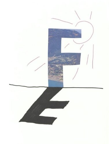 'F' from 'Hockney's Alphabet' van David Hockney, Afdruk te koop op Singulart
