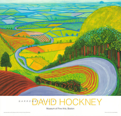 Garrowby Hill van David Hockney, Afdruk te koop op Singulart