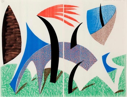 Celebration by David Hockney, Print for Sale on Singulart