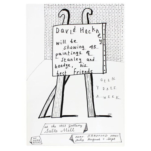The Dog Show by David Hockney, Print for Sale on Singulart