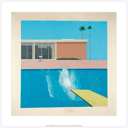 A Bigger Splash by David Hockney, 版画 for Sale on Singulart