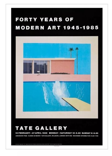 A Bigger Splash - Forty Years of Modern Art by David Hockney, Print for Sale on Singulart