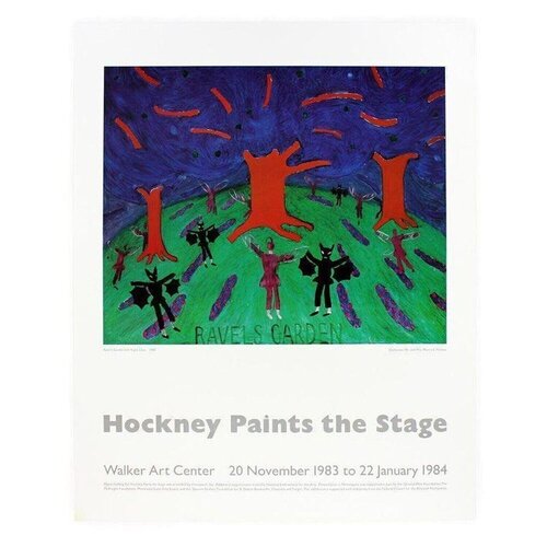 Ravel's Garden by David Hockney, Print for Sale on Singulart