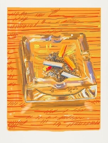 Ashtray by David Hockney, Print for Sale on Singulart