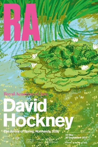 The Arrival of Spring, Normandy Royal Academy Exhibition Poster van David Hockney, Afdruk te koop op Singulart