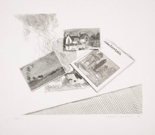 For John Constable van David Hockney, Afdruk te koop op Singulart