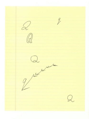 'Q' (ii) from 'Hockney's Alphabet' par David Hockney, Édition en vente sur Singulart