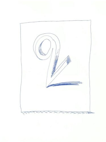 'Q' (I) from 'Hockney's Alphabet' par David Hockney, Édition en vente sur Singulart