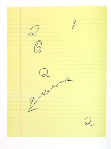 Letter Q de David Hockney, Impresión a la venta en Singulart