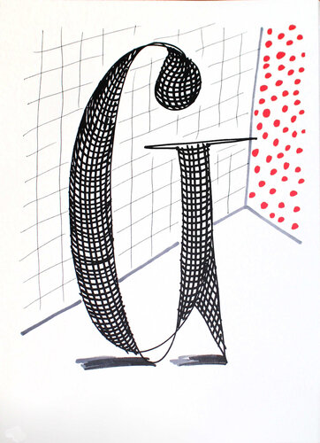 Letter G de David Hockney, Impresión a la venta en Singulart