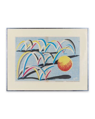 A Bounce for Bradford de David Hockney, Impresión a la venta en Singulart