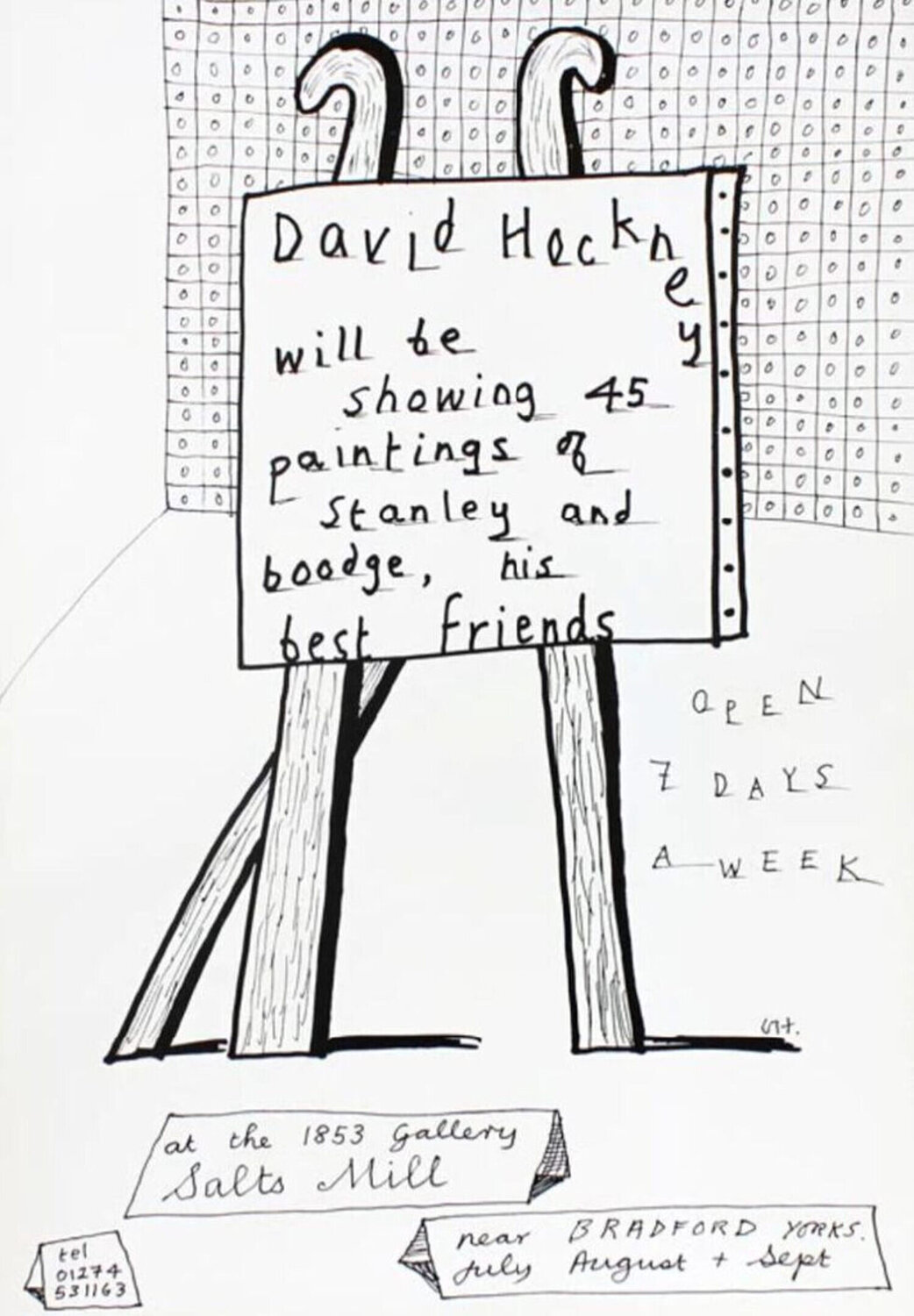 The Dog Show David Hockney