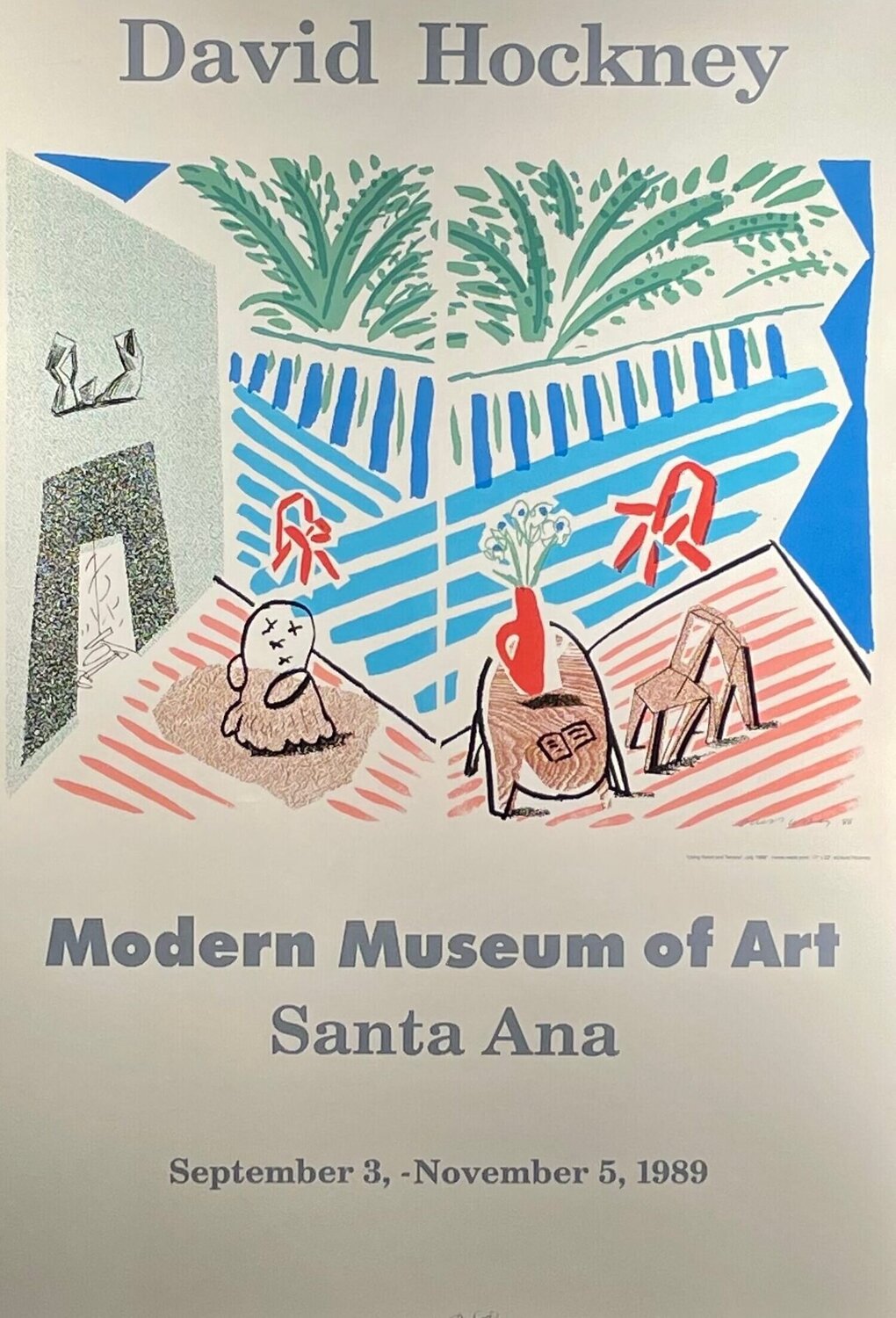 Santa Ana David Hockney