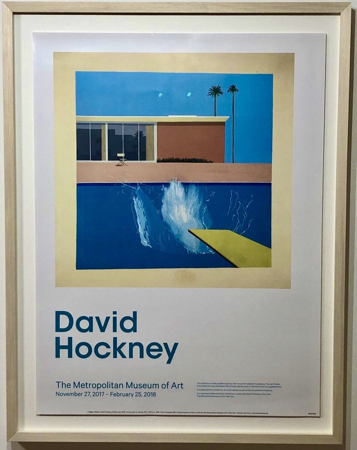 A Bigger Splash David Hockney