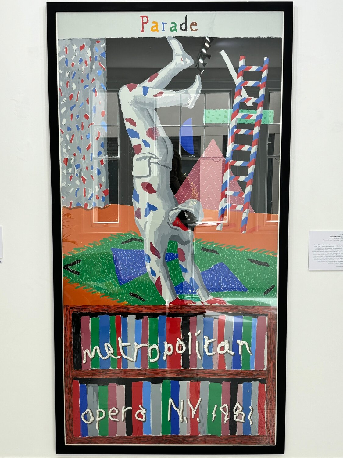 Parade, Metropolitan Opera, New York, 1981 David Hockney David Hockney
