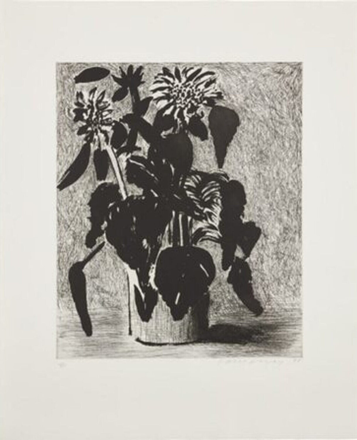 Sunflowers II David Hockney