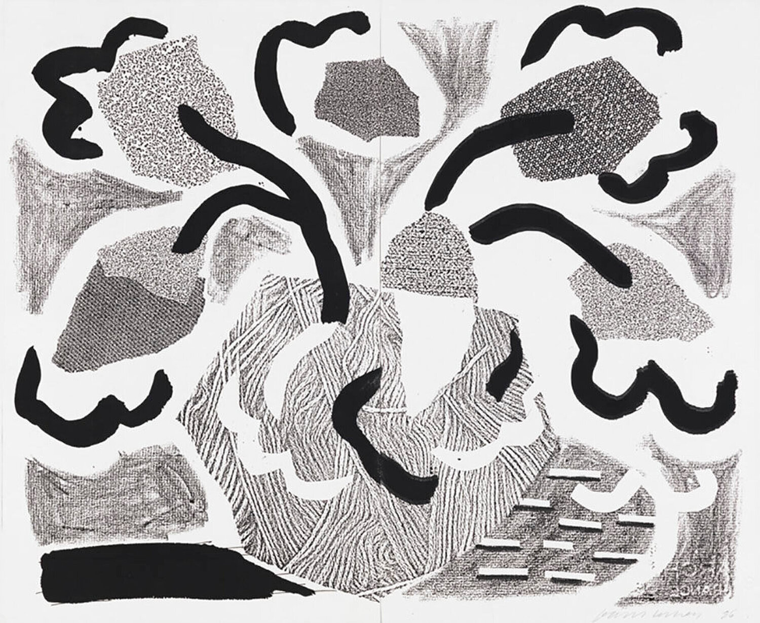Grey Blooms, May David Hockney