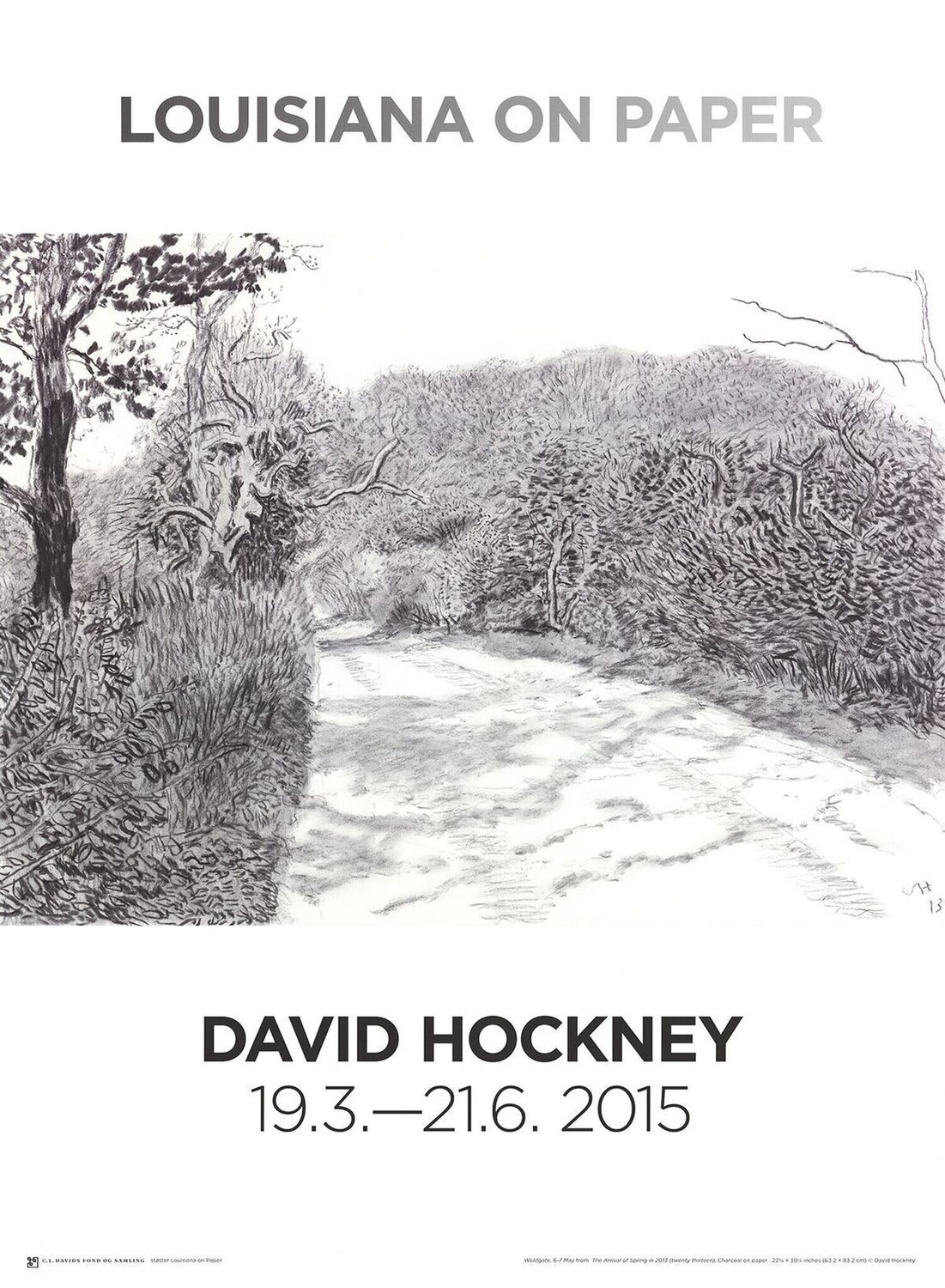 Woldgate, 6-7 May from The Arrival of Spring in 2013 David Hockney