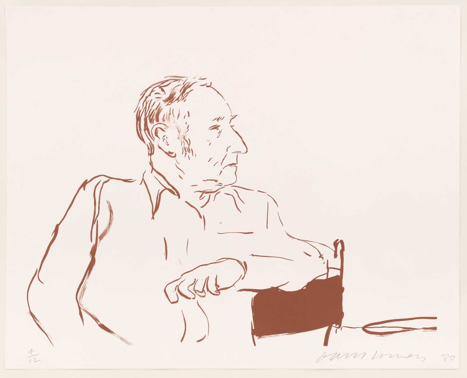 Bill Burroughs David Hockney