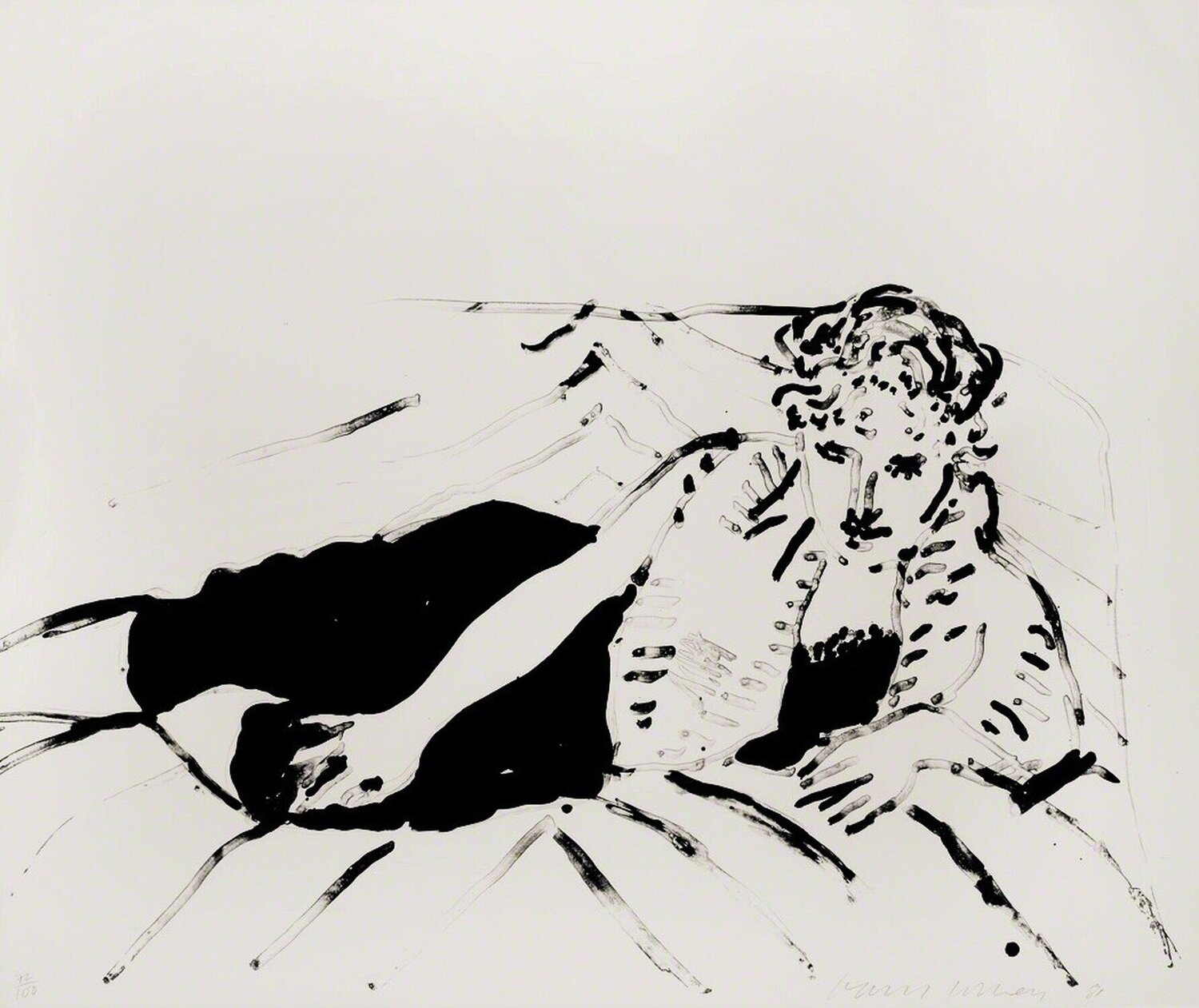 Big Celia 1 David Hockney