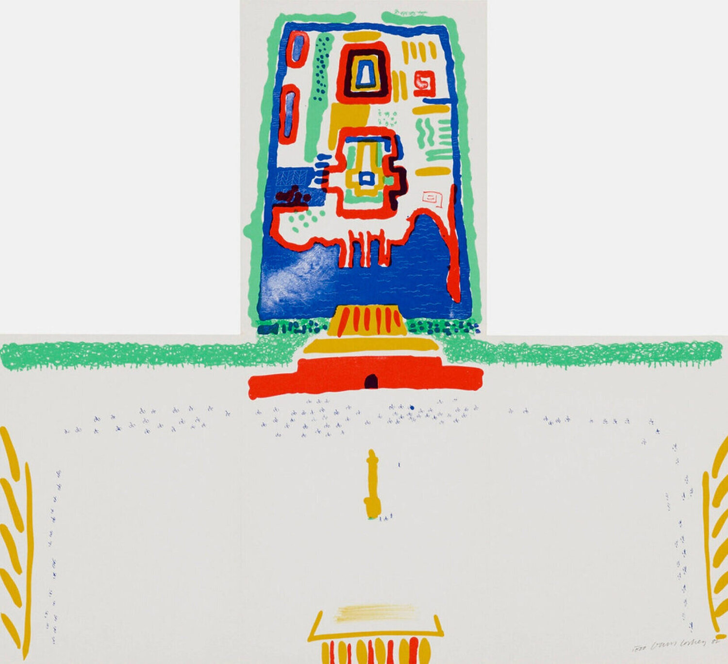 David Hockney Red Square and the Forbidden City David Hockney
